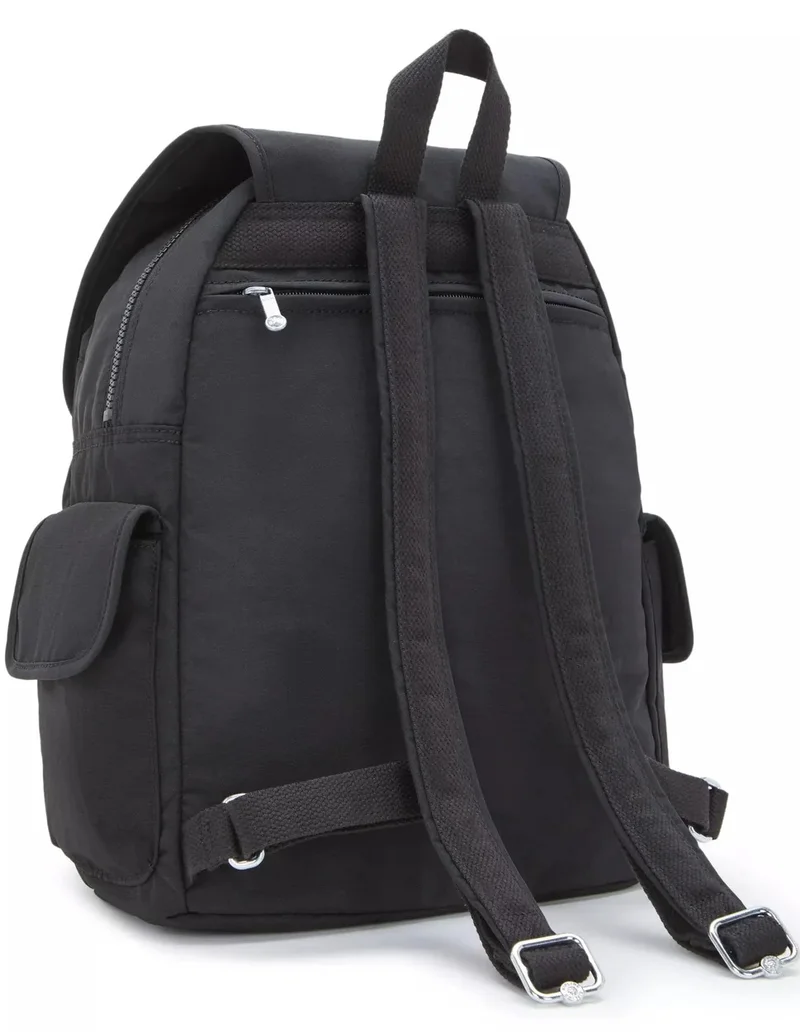 kipling City Pack Medium Female Backpack - Black Noir